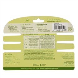 Green Sprouts, Stay Dry Milk Catcher Bibs, 0-6 Months, Pink Grey, 3 Pack