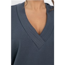 Костюм трикотажный Уютный шарм (серо-синий) К14251-5М