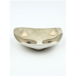 Тарелка керамическая плоская «Енотик», 13.5×13.5 см, Dolce Ceramo