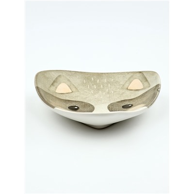 Тарелка керамическая плоская «Енотик», 13.5×13.5 см, Dolce Ceramo
