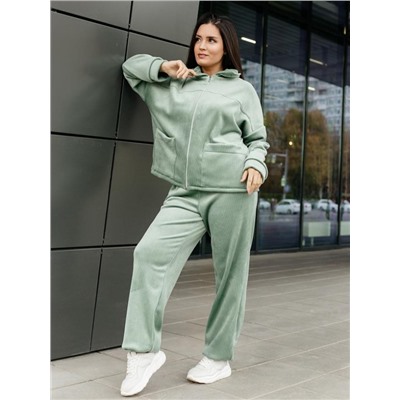 Куртка "Алиса" олива вельвет