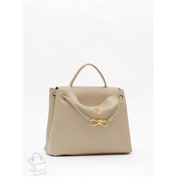 Сумка женская кожаная 6046PE cappuccino Polina&Eiterou /50
