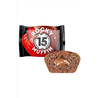 Маффин двойной шоколад Rocky 55г ЭКОПРОДУКТЫ, 1184991