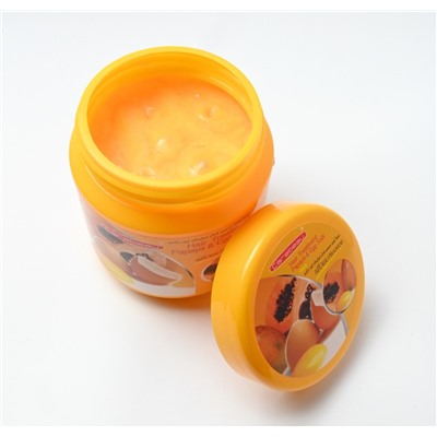 Восстанавливающая маска для волос ПАПАЙЯ И ЯИЧНЫЙ ЖЕЛТОК Carebeau Hair Treatment Papaya & Egg Yolk, 500 мл. Таиланд