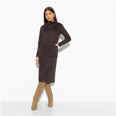 Платье дизайнерское, Только ты (chocolate)