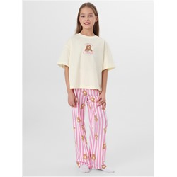 КОМПЛЕКТ ДЛЯ ДЕВОЧЕК (ФУТБОЛКА, БРЮКИ) 567747