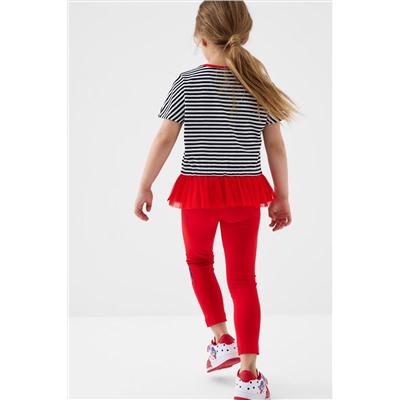 Комплект трикотажный для девочек: джемпер (футболка), брюки (легинсы) PLAYTODAY, 1243356