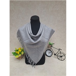 Платок из кашемира, цвет светло серый