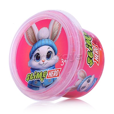 Слайм HERO Зайка розовый