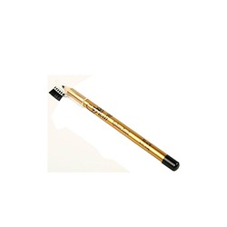 FFLEUR Карандаш д/бровей c расческой ES-7616  №100 Черный (Black) /6