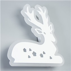 Бра «Олень» LED 10 Вт 4000K белый 34×4.5×22 см