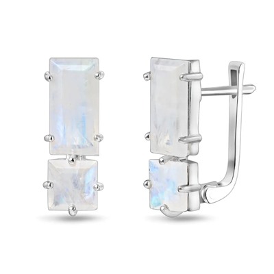 Серьги, лунный камень, Креатив