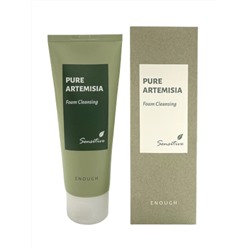 ENOUGH - ПЕНКА ДЛЯ УМЫВАНИЯ С ЭКСТРАКТОМ ПОЛЫНИ PURE ARTEMISIA FOAM CLEANSING, 100 МЛ