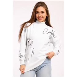 Толстовка женская 88526 (Белый)