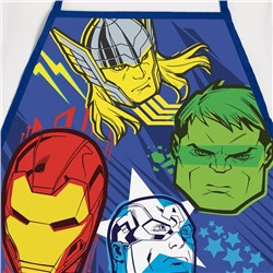 Фартук с нарукавниками детский «Команда Мстители», 49×39 см