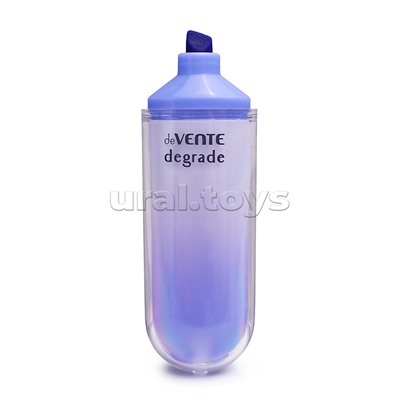 Набор маркеров-выделителей "Degrade" двусторонние, 4 шт. 8 цветов. плоский корпус c клипом, скошенный наконечник, ширина линии 1-4 мм, в пластиковой коробке