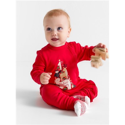 Комбинезон Крошка Я «Первый Новый Год», рост 86-92 см