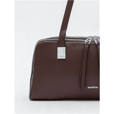 Сумка 51172S d.brown Velina Fabbiano-Safenta