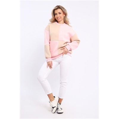 Толстовка 21055 (Розово-бежевый)