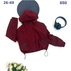 Ветровка 650 бордовый