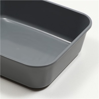 Туалет Сима без сетки 29×38×10.5 см серый FIX