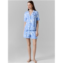 КОМПЛЕКТ ЖЕНСКИЙ (РУБАШКА, ШОРТЫ) 592553-1