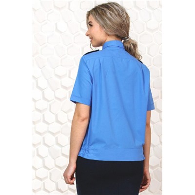 0205 Рубашка охранника женская (Голубой)