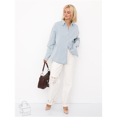 Сумка женская кожаная 33516NN coffee Natale Navetta  в Новосибирске