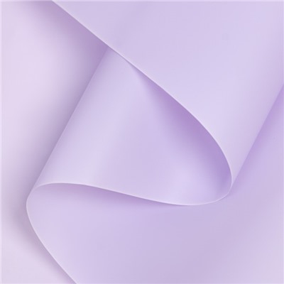 Пленка матовая для цветов и букетов, светло - сиреневая, 0.58×10 м