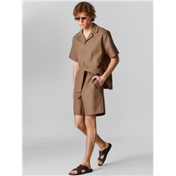 КОМПЛЕКТ МУЖСКОЙ (РУБАШКА, ШОРТЫ) 191038