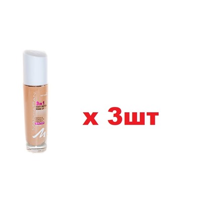 Manhattan Тональный крем 30мл 3в1 34 Soft beige 3шт