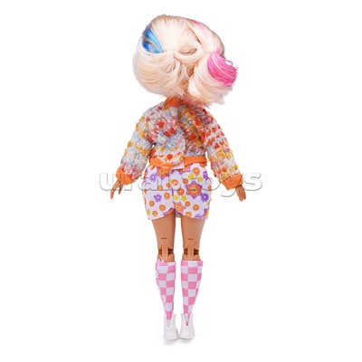 Модная кукла коллекция Glam Core, Энни Indie Core, в розовом костюме, 27см