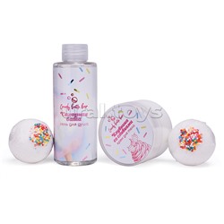 Набор "Candy bath bar" 370г Сахарные облака