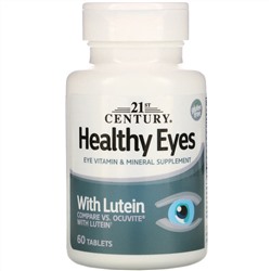 21st Century, Healthy Eyes (здоровые глаза) с лютеином, 60 таблеток