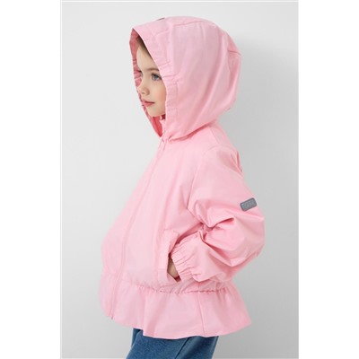 Куртка текстильная с полиуретановым покрытием для девочек (ветровка) PLAYTODAY, 1243046