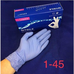 перчатки нитриловые 100шт(50пар)