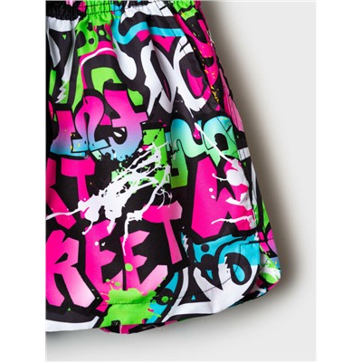 Шорты текстильные плавательные для девочек