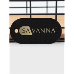 Корзина универсальная SAVANNA «Эстетика», 25×18.3×10 см, чёрная