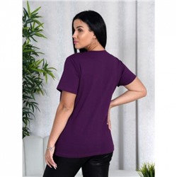 Футболка Шик (Баклажан)