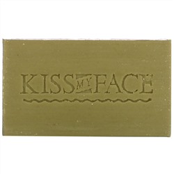 Kiss My Face, Pure Olive Oil Soap, Fragrance Free, 3 Bars, 4 oz (115 g) Each