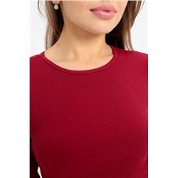 Лонгслив укороченный 100015 (Вишня)