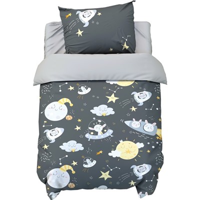 Постельное бельё ясельное «Крошка Я. Полет в космос», бязь