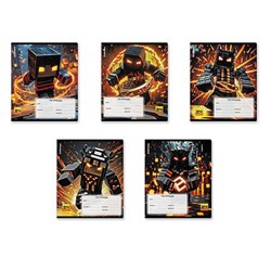 Тетрадь  24л линия "Mine Block" MIX-PACK 64853 ErichKrause