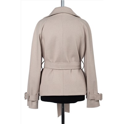 01-12223 Пальто женское демисезонное (пояс)