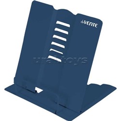 Подставка для учебников и книг "School Blue-Grey" 15,4x15,2 см, металлическая окрашенная, вес 235 г, сине-серая, в пластиковом пакете с европодвесом