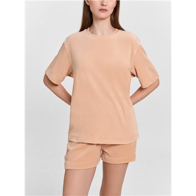 КОМПЛЕКТ ЖЕНСКИЙ (ДЖЕМПЕР, ШОРТЫ) 592606