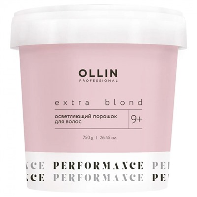 OLLIN EXTRA BLOND 9+ Осветляющий порошок для волос 750г