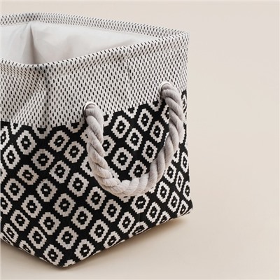 Короб для хранения вещей SL Home, 31×22×22.5 см, белый