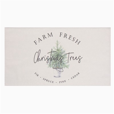 Полотенце «Этель» Christmas tree 40×73 см, 100% хл, саржа 190 г/м²