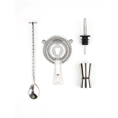 Набор для приготовления коктейлей «Бармен, повтори», 5 предметов